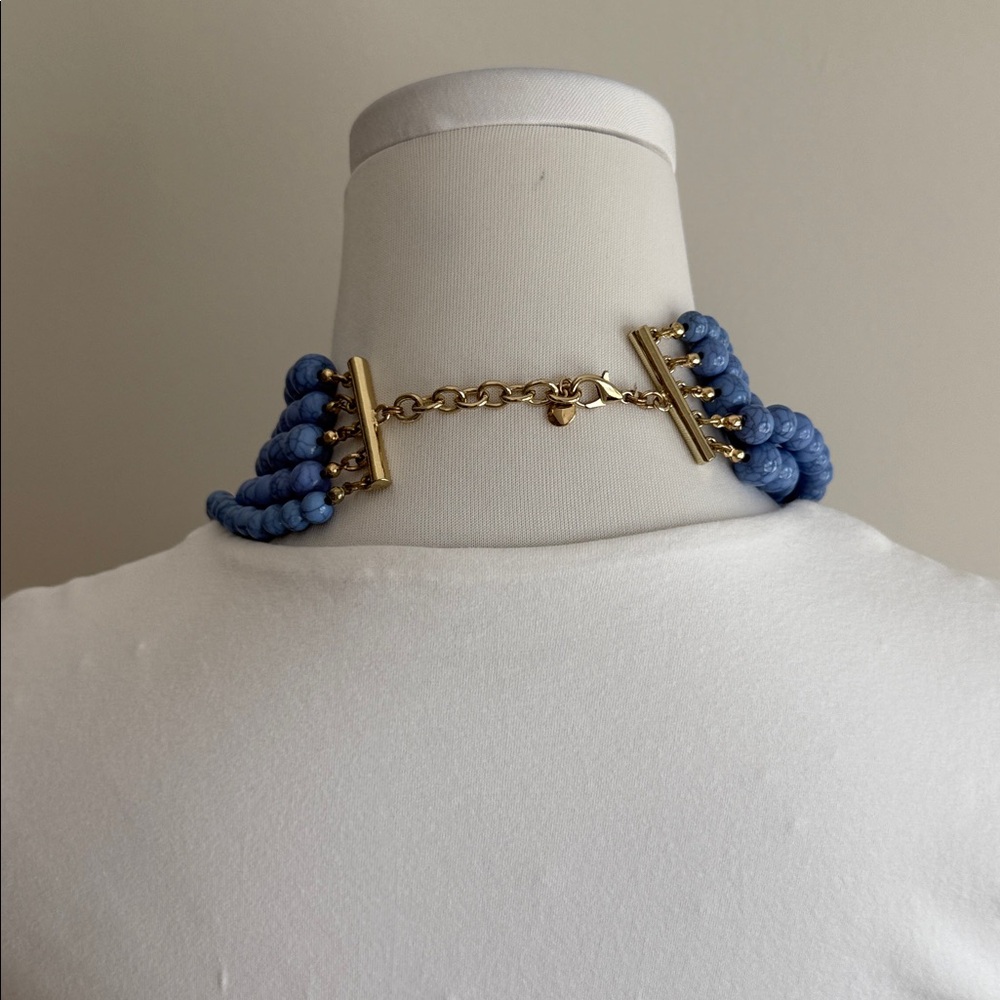 BAUBLEBAR Blue Beaded Necklace - Picture 3 of 3